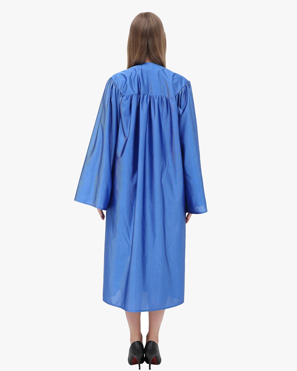 High School Economy Shiny Graduation Gown Only - 12 Colors Available