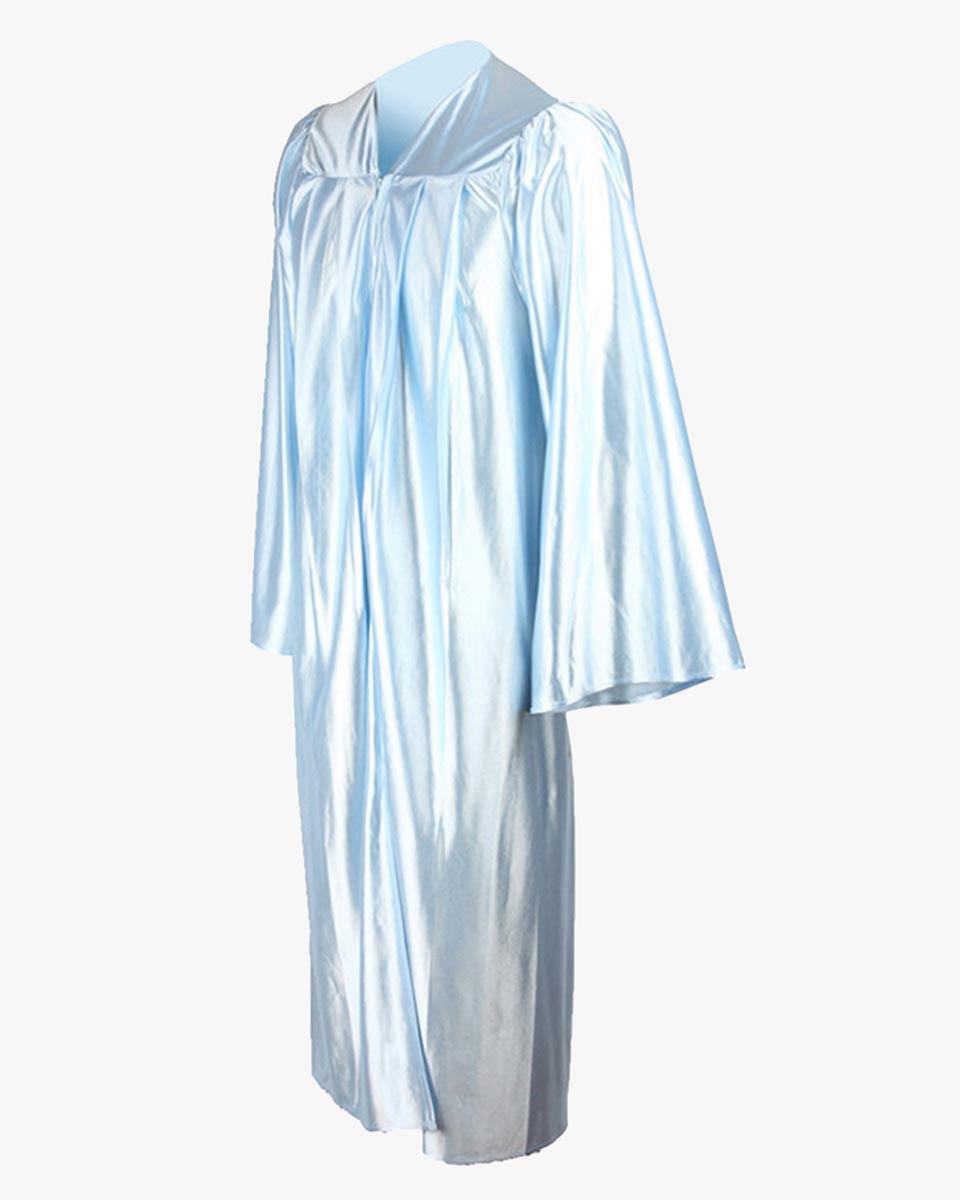 High School Economy Shiny Graduation Gown Only - 12 Colors Available