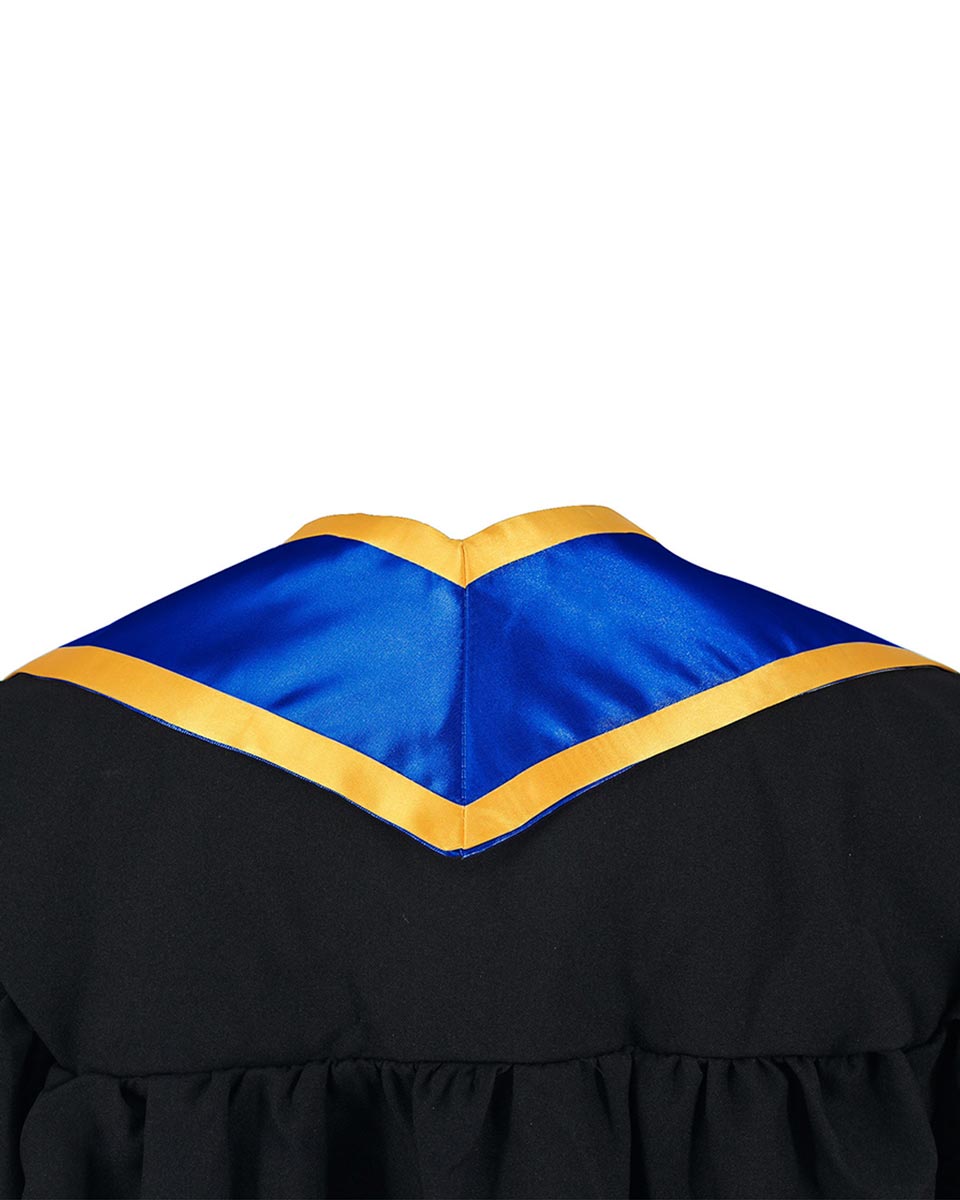 Graduation Stole Angled End With Trim - 11 Colors Available