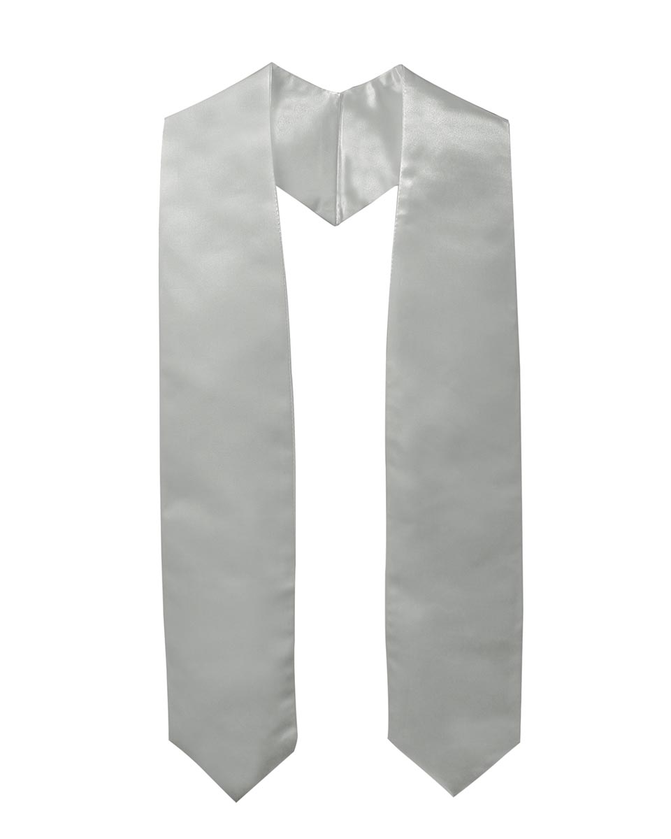 Plain Graduation Stole - 16 Colors Available