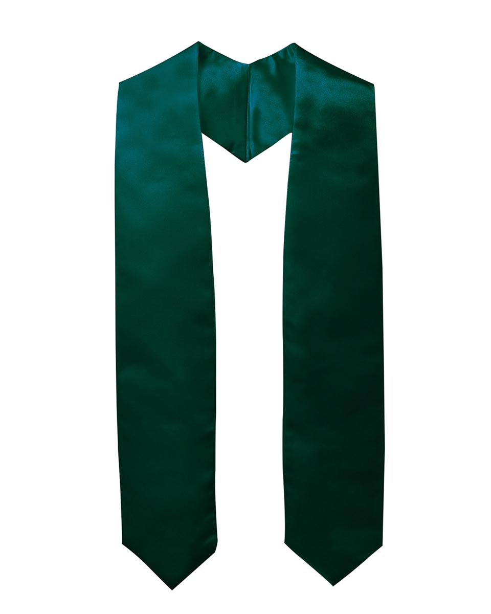 Plain Graduation Stole (Youth) - 15 Colors Available
