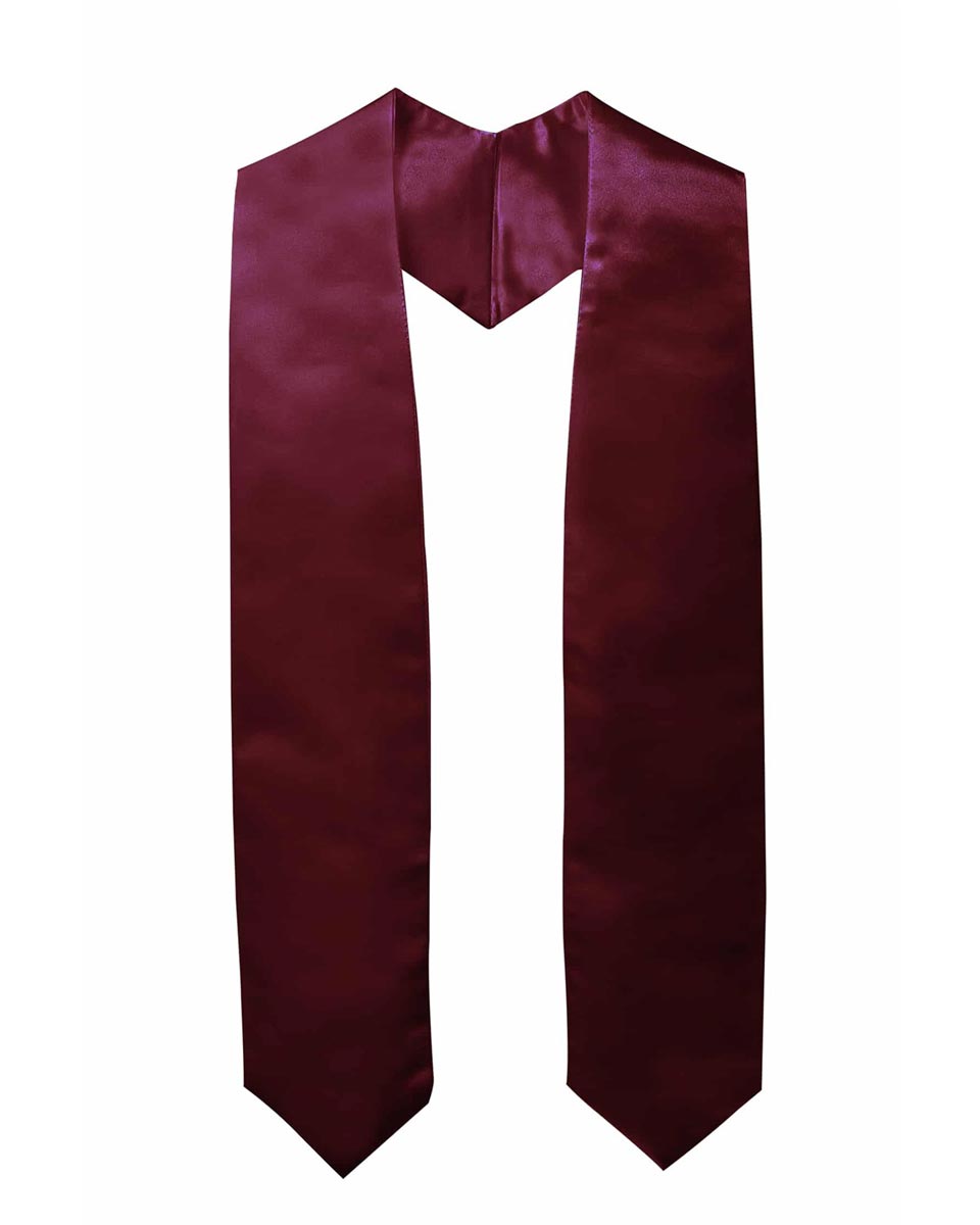 Plain Graduation Stole (Youth) - 15 Colors Available