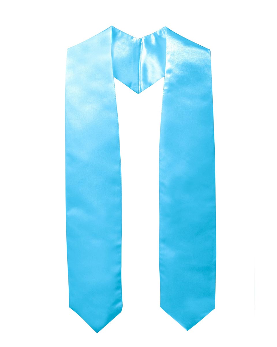 Plain Graduation Stole (Youth) - 15 Colors Available