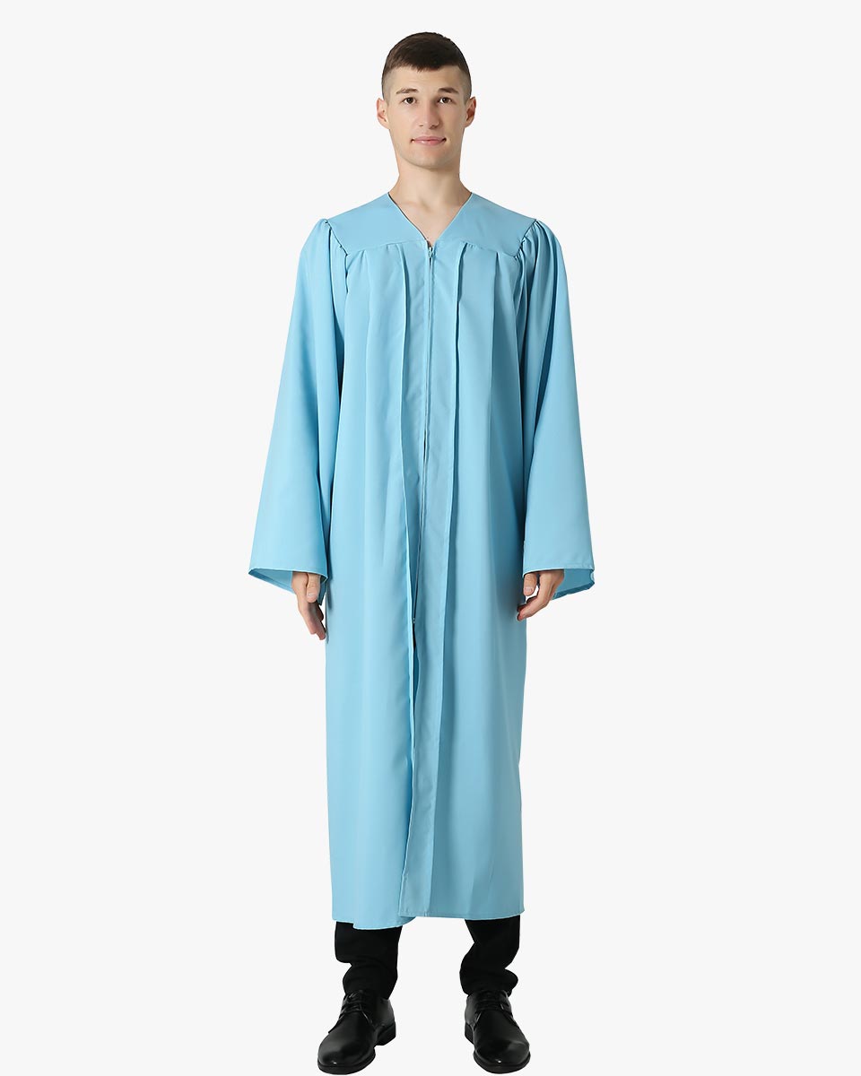 High School Premium Matte Graduation Gown Only - 12 Colors Available