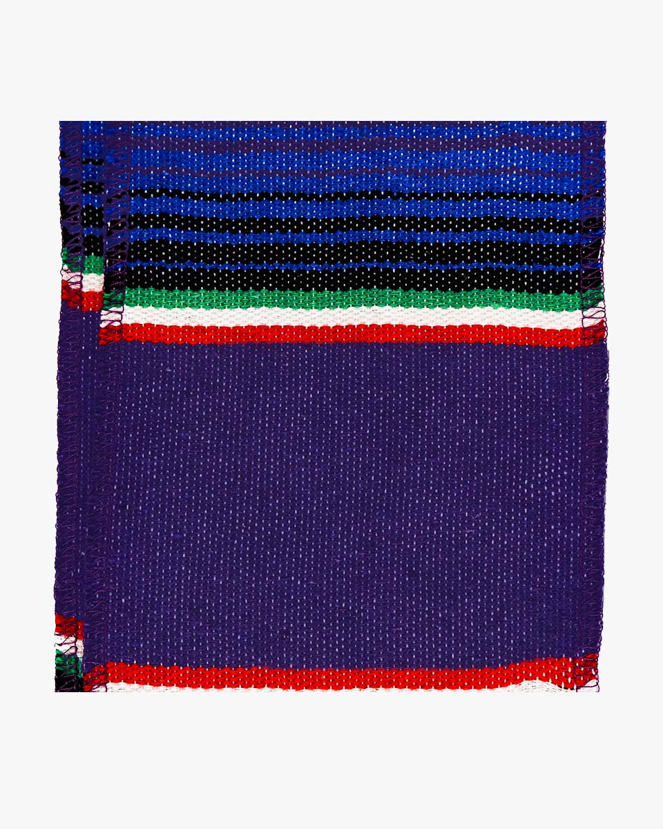 Mexican Serape Graduation Stole with White Tassel - 7 Colors Available