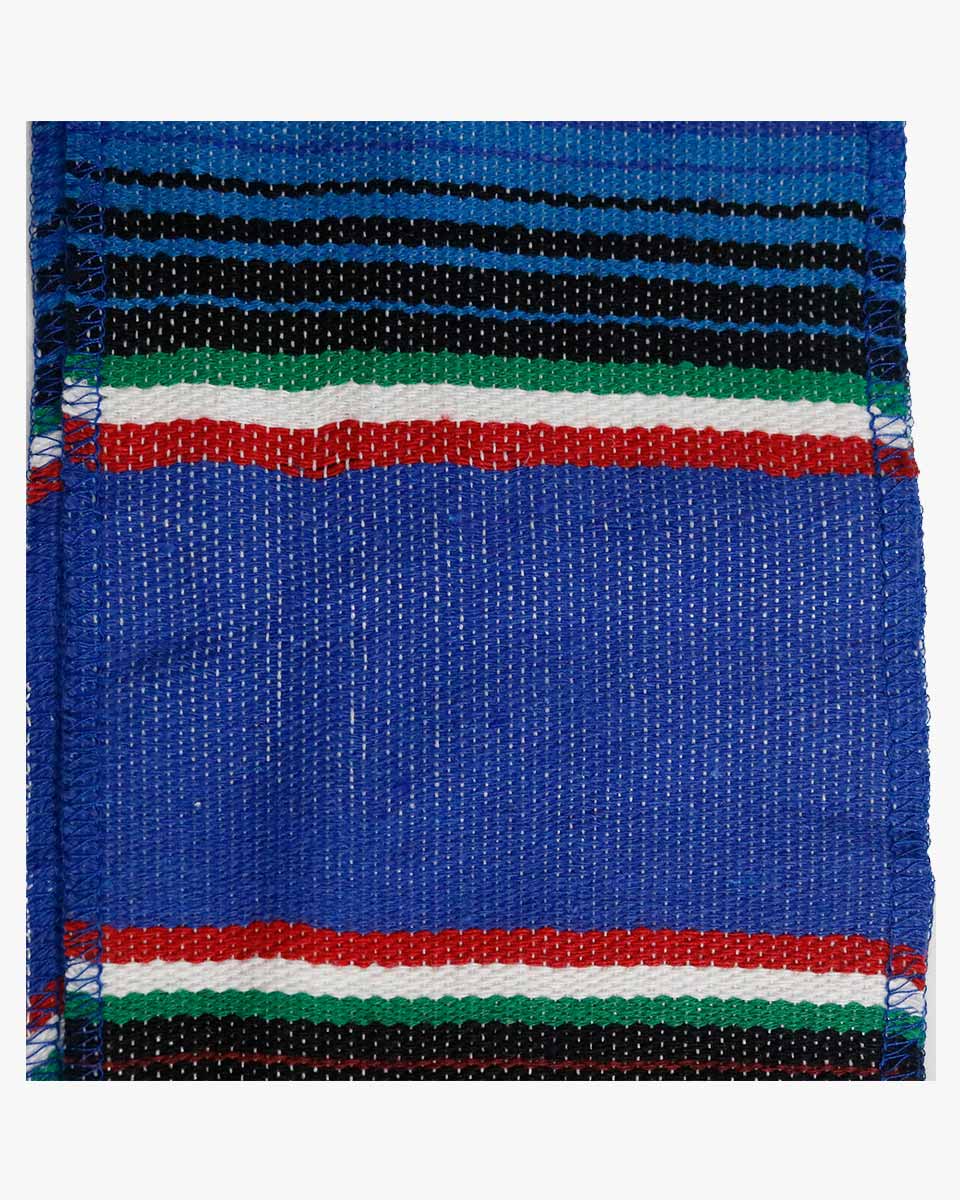 Mexican Serape Graduation Stole with White Tassel - 7 Colors Available