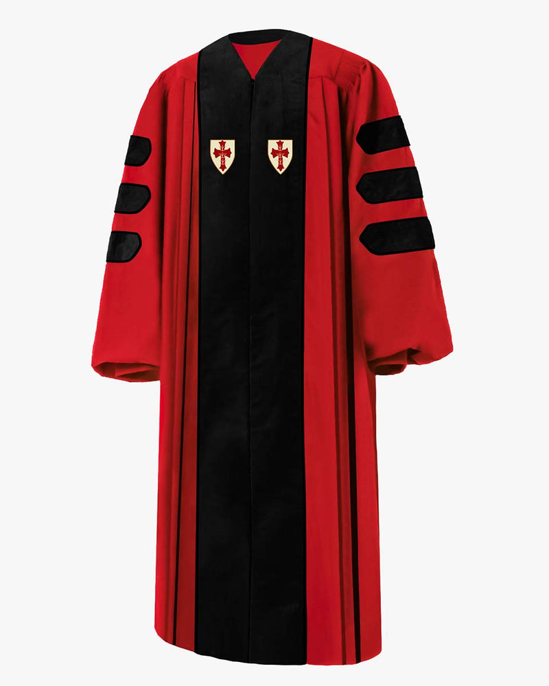 Boston University Doctoral Gown, Tam & Hood Package