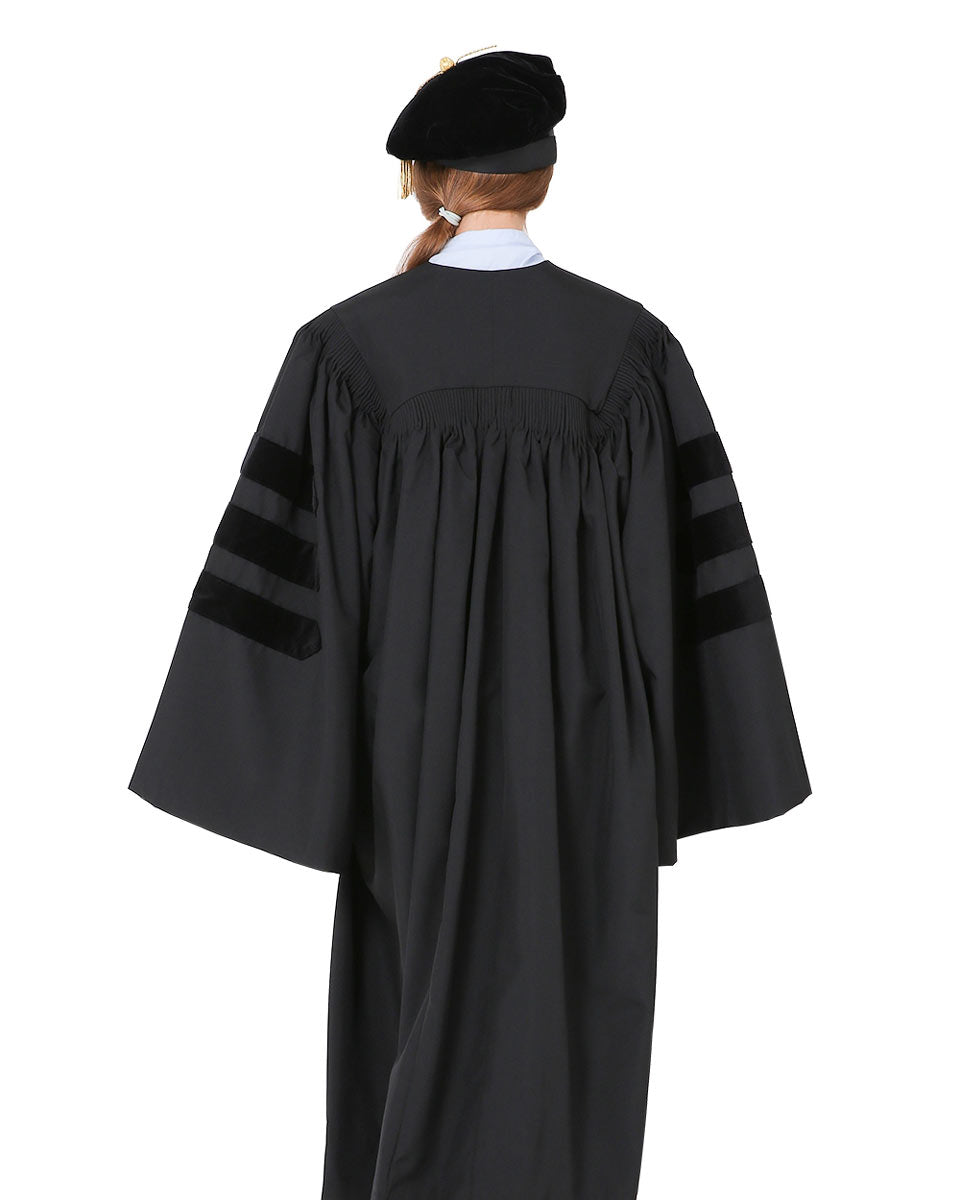 Classic Doctoral Graduation Gown Tam Package