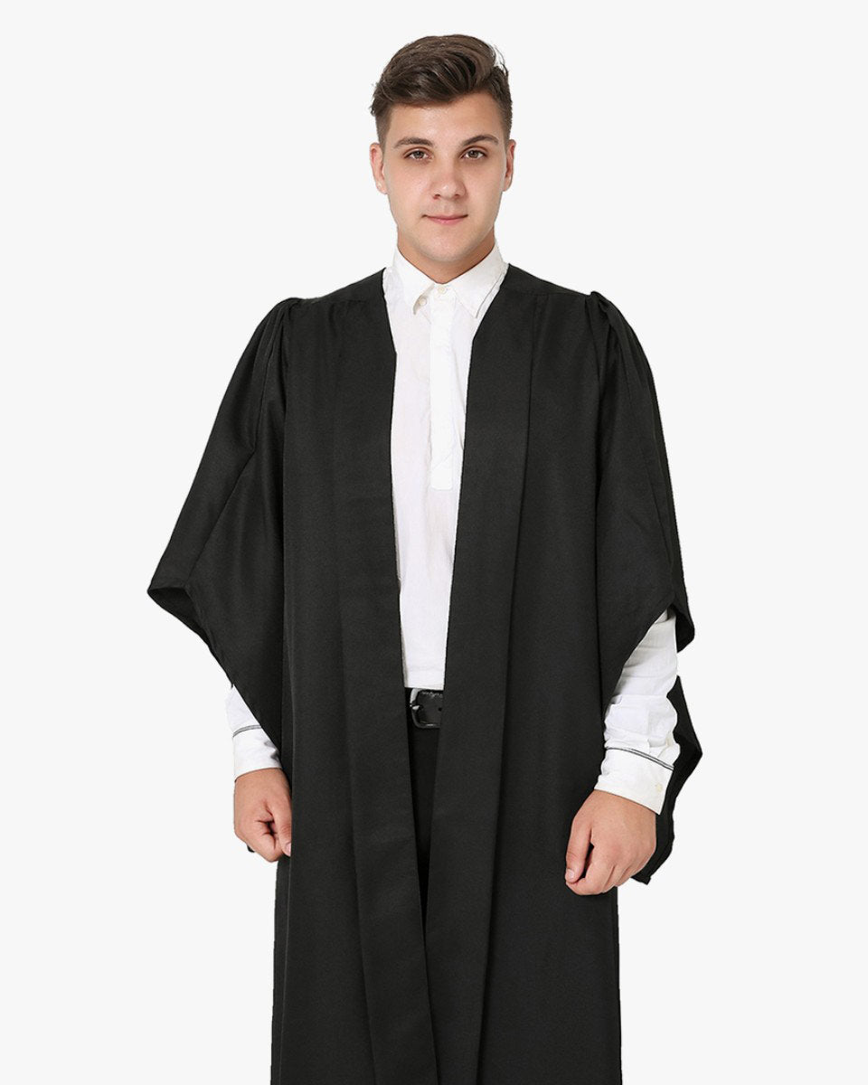 Classic Gathered Bachelor Academic  Graduation Gown