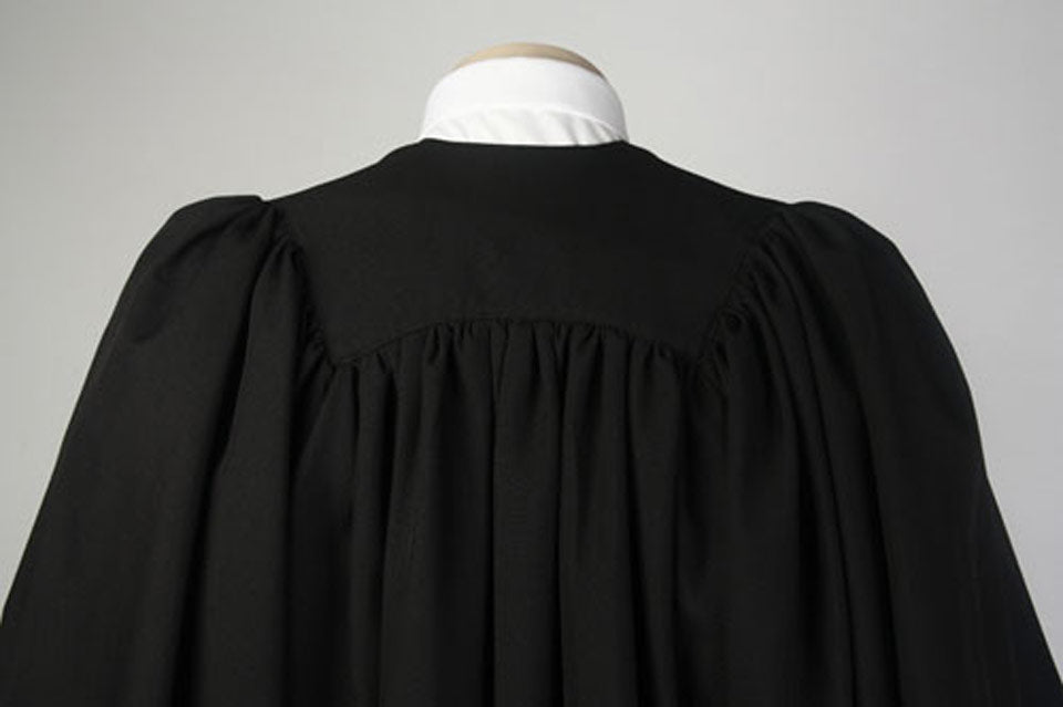 Classic Gathered Bachelor Academic  Graduation Gown