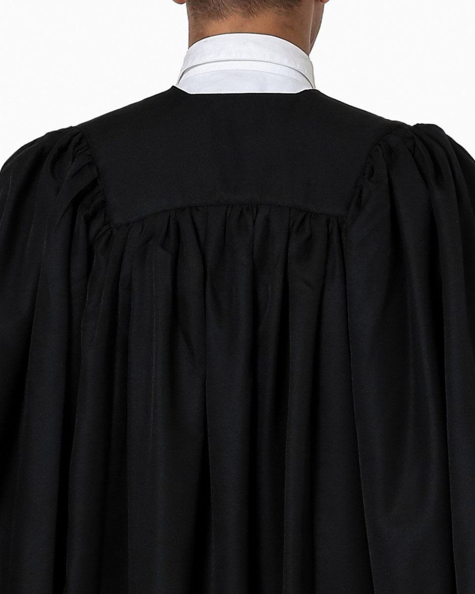 Classic Gathered Bachelor Graduation Gown & Mortarboard