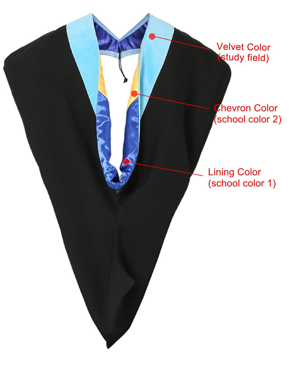 Custom Deluxe Bachelor Hood