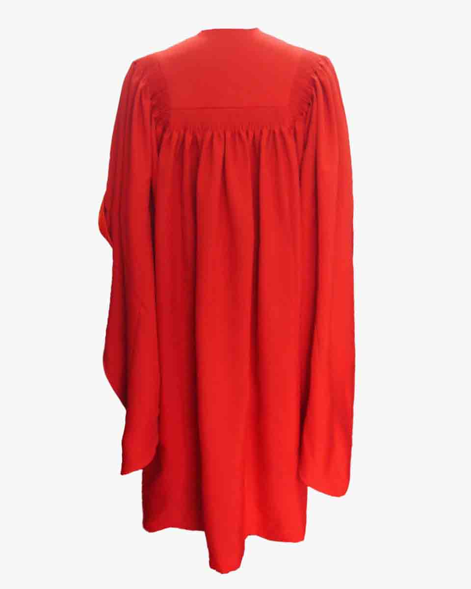 Custom Doctoral Gown-Button Sleeve