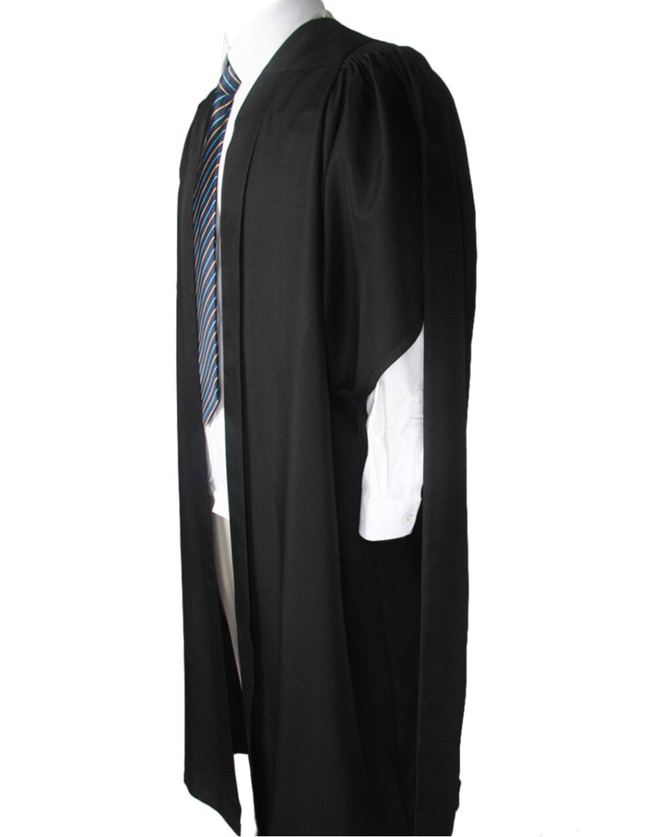 Deluxe Fluted Master Academic Gown