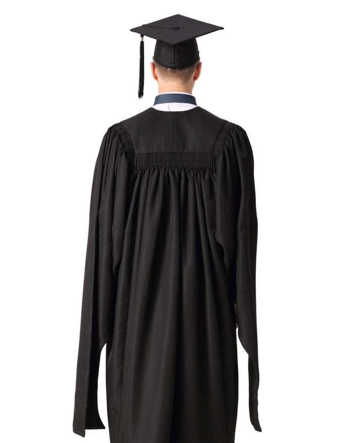 Usm Master Robe Deluxe Fluted Master Academic Gown & Mortarboard