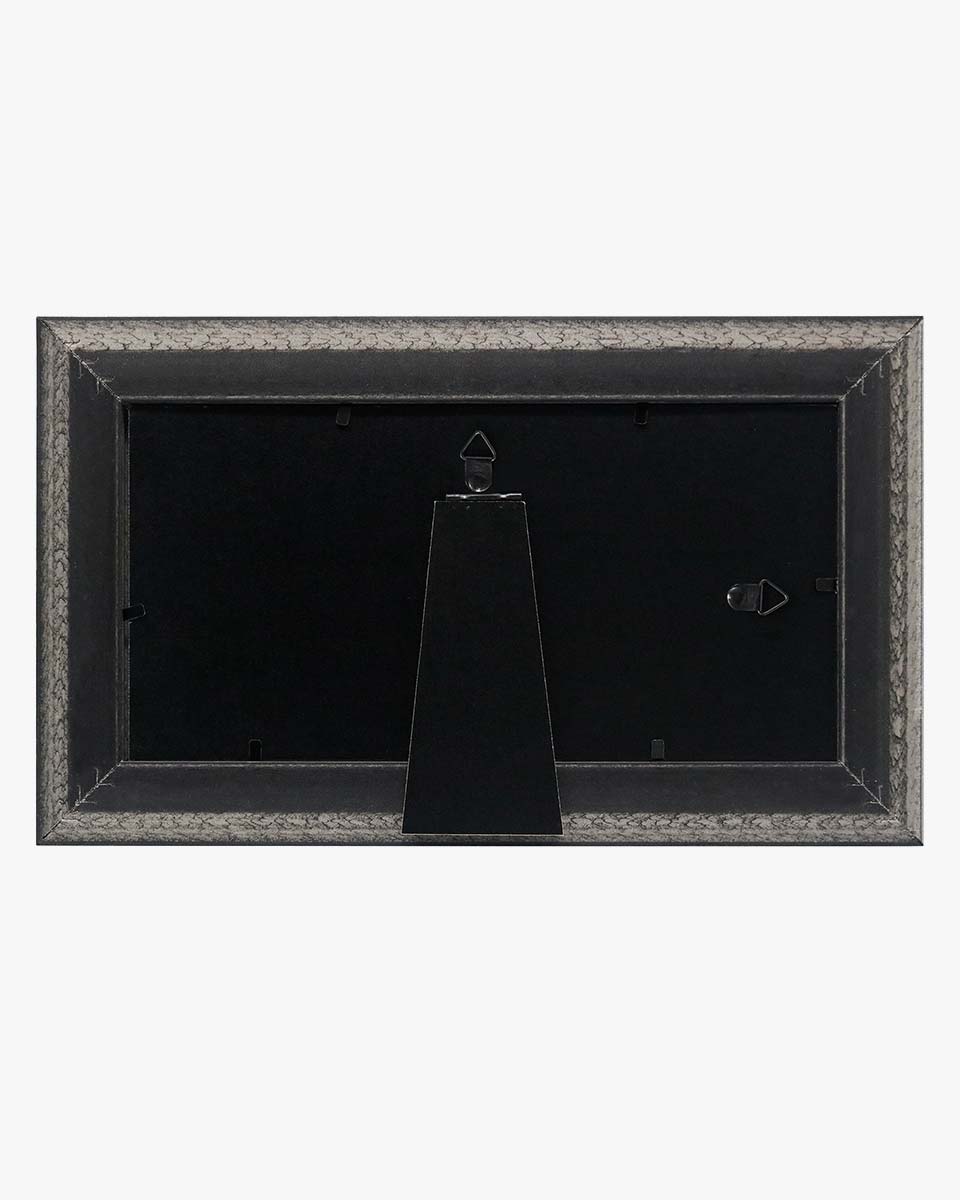 Business License Frame Black with Real Glass and White Mat