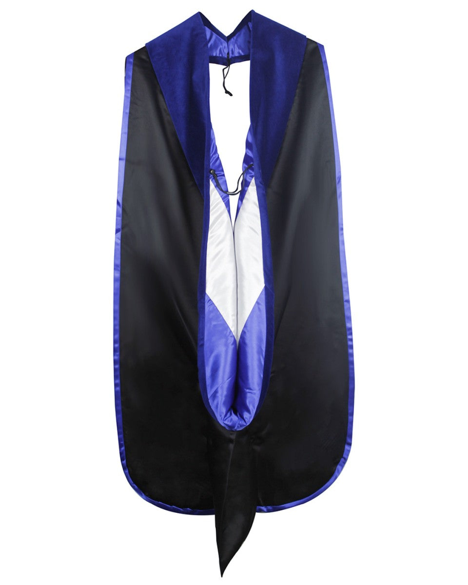 Deluxe Doctoral Hood - 2 Color Combinations Available