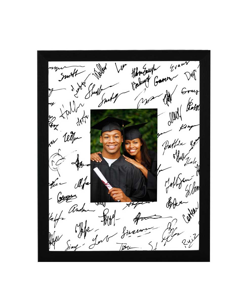 Graduation Signature Photo Frame for Photo 5'' * 7'' - 2 Sizes Available