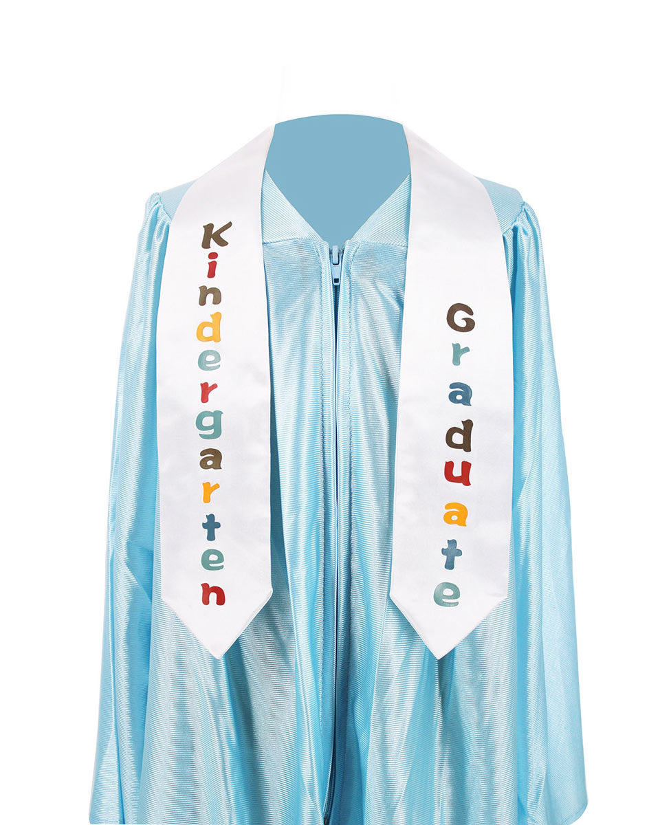 Shiny Preschool and Kindergarten Graduation Gown & Cap Tassel with 202 –  MyGradDay