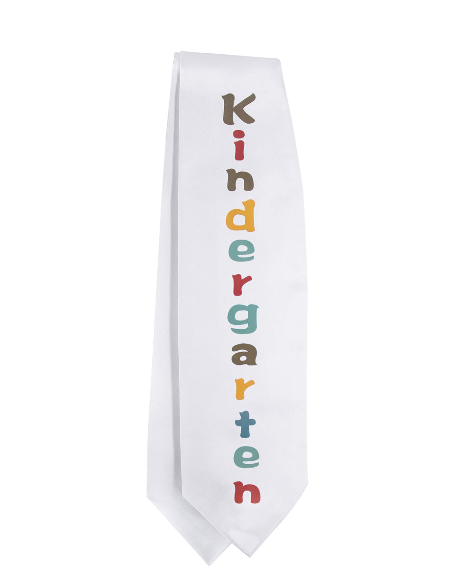 Kindergarten/Preschool Printed Graduation Stole