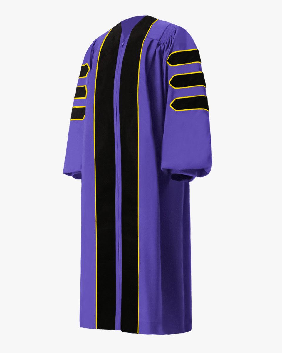 Utica Doctoral Robe Doctoral Robe - Classic, Deluxe, Customized Phd Gown | GraduationMall