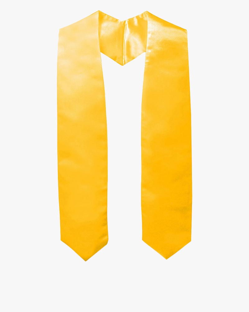 Plain Graduation Stole (Youth) - 15 Colors Available