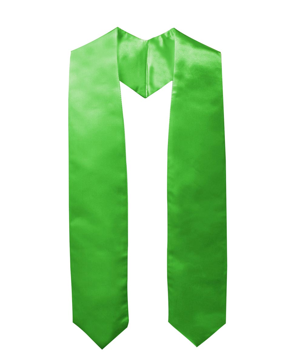 Plain Graduation Stole (Youth) - 15 Colors Available