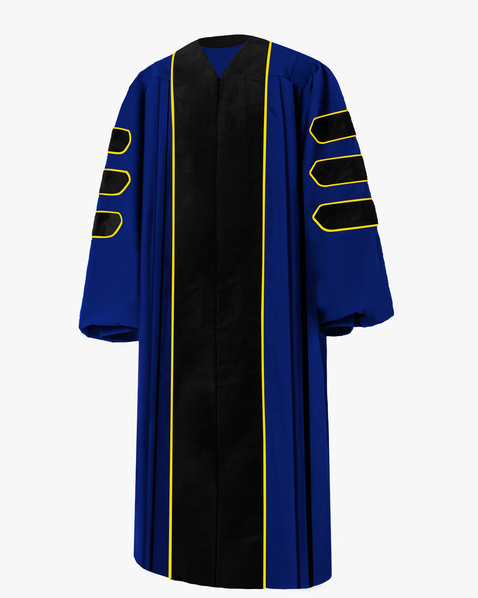 Doctoral Robe - Classic, Deluxe, Customized Phd Gown | GraduationMall