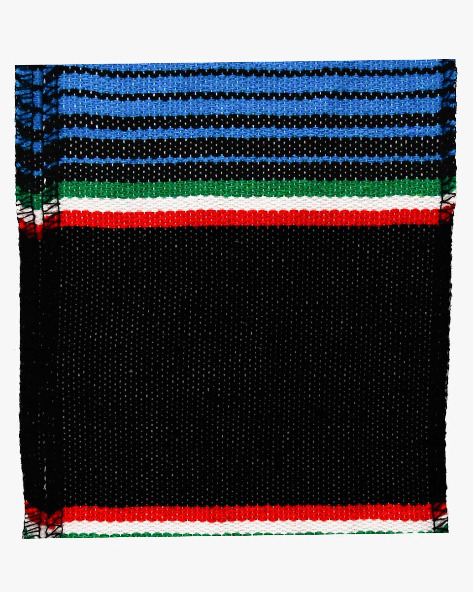 Mexican Serape Graduation Stole with White Tassel - 7 Colors Available White Mexican Serape Graduation Stole with White Tassel - 7 Colors Available White